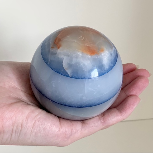 Stone sphere decor ball - Picture 8 of 8